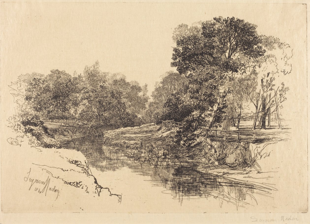 En flod i Irland af Francis Seymour Haden