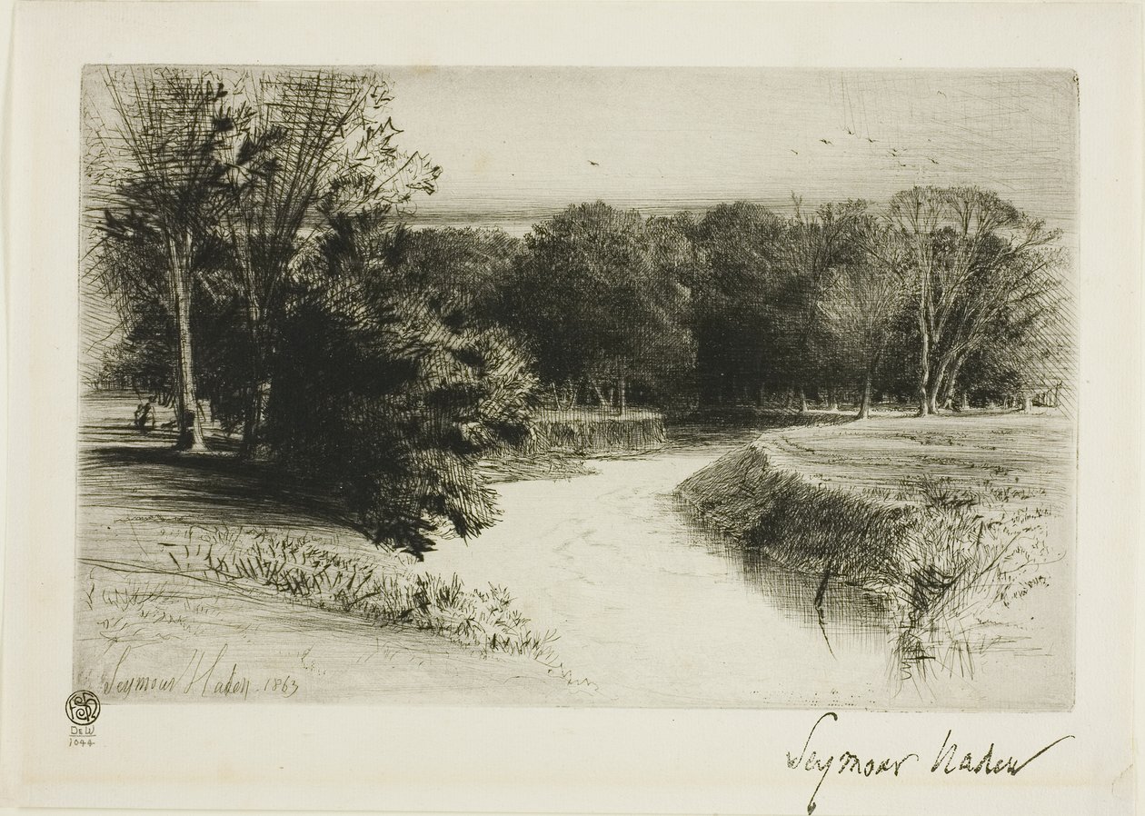 En solnedgang i Irland af Francis Seymour Haden