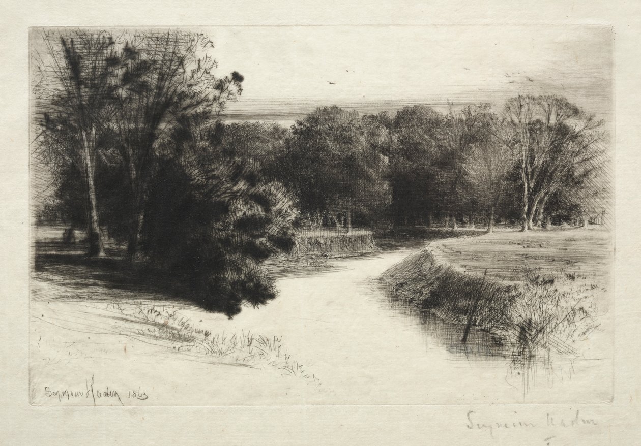 En solnedgang i Irland af Francis Seymour Haden