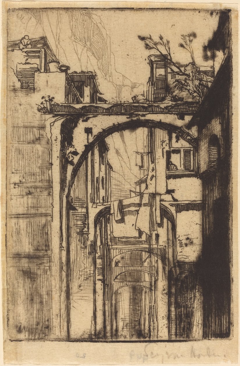 Amalfi af Francis Seymour Haden