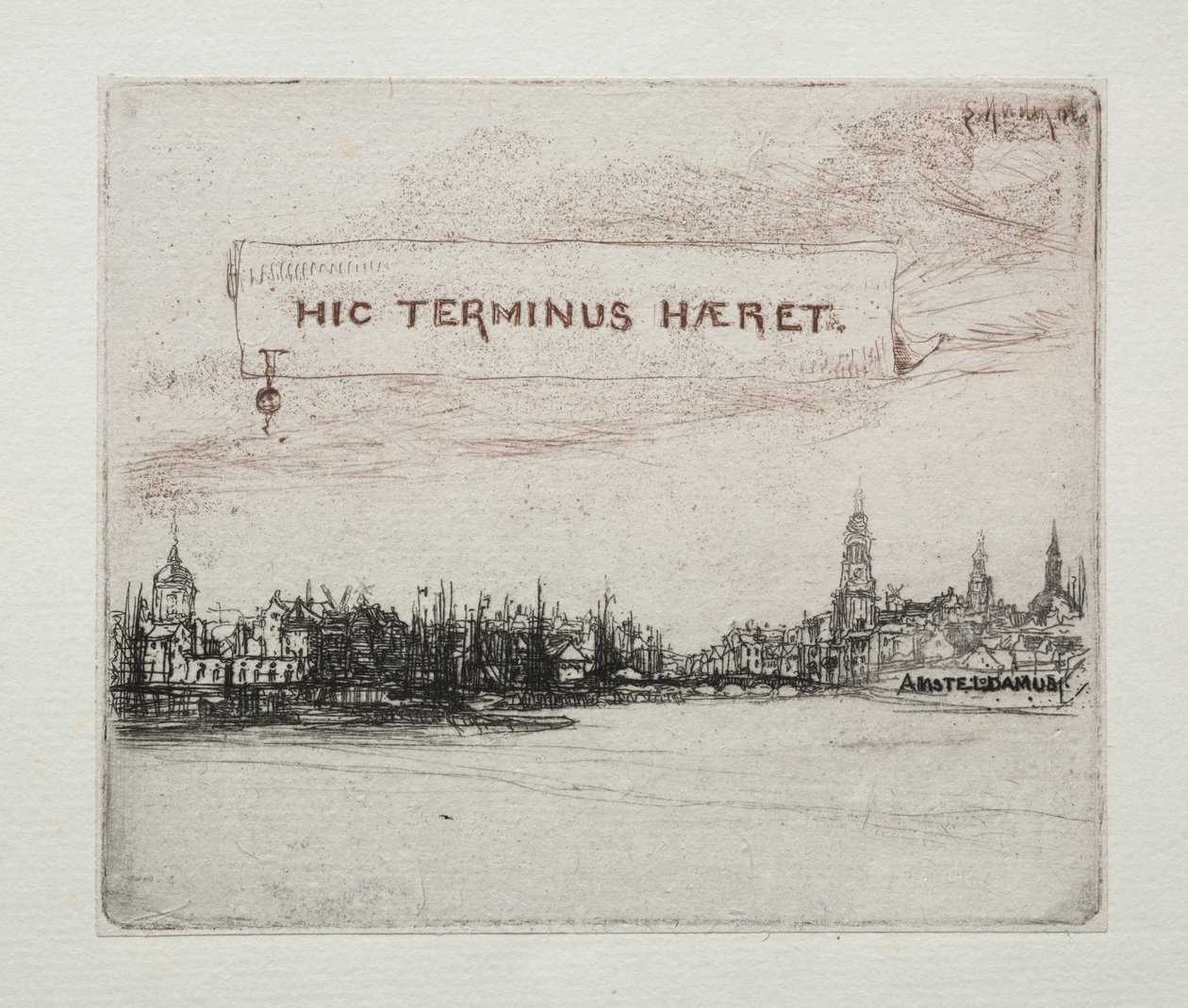 Amstelodamum af Francis Seymour Haden
