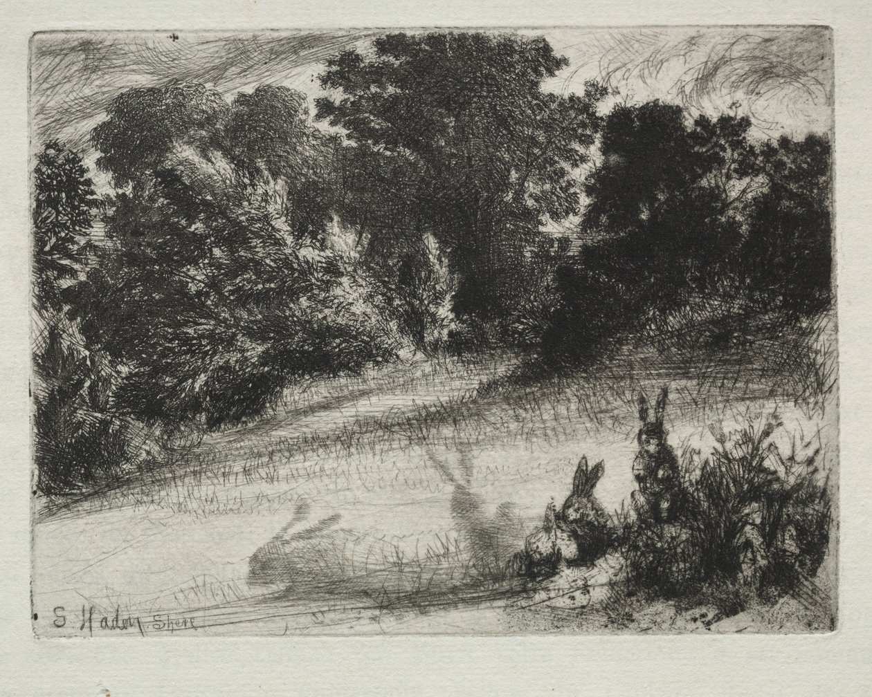 Kam bund af Francis Seymour Haden