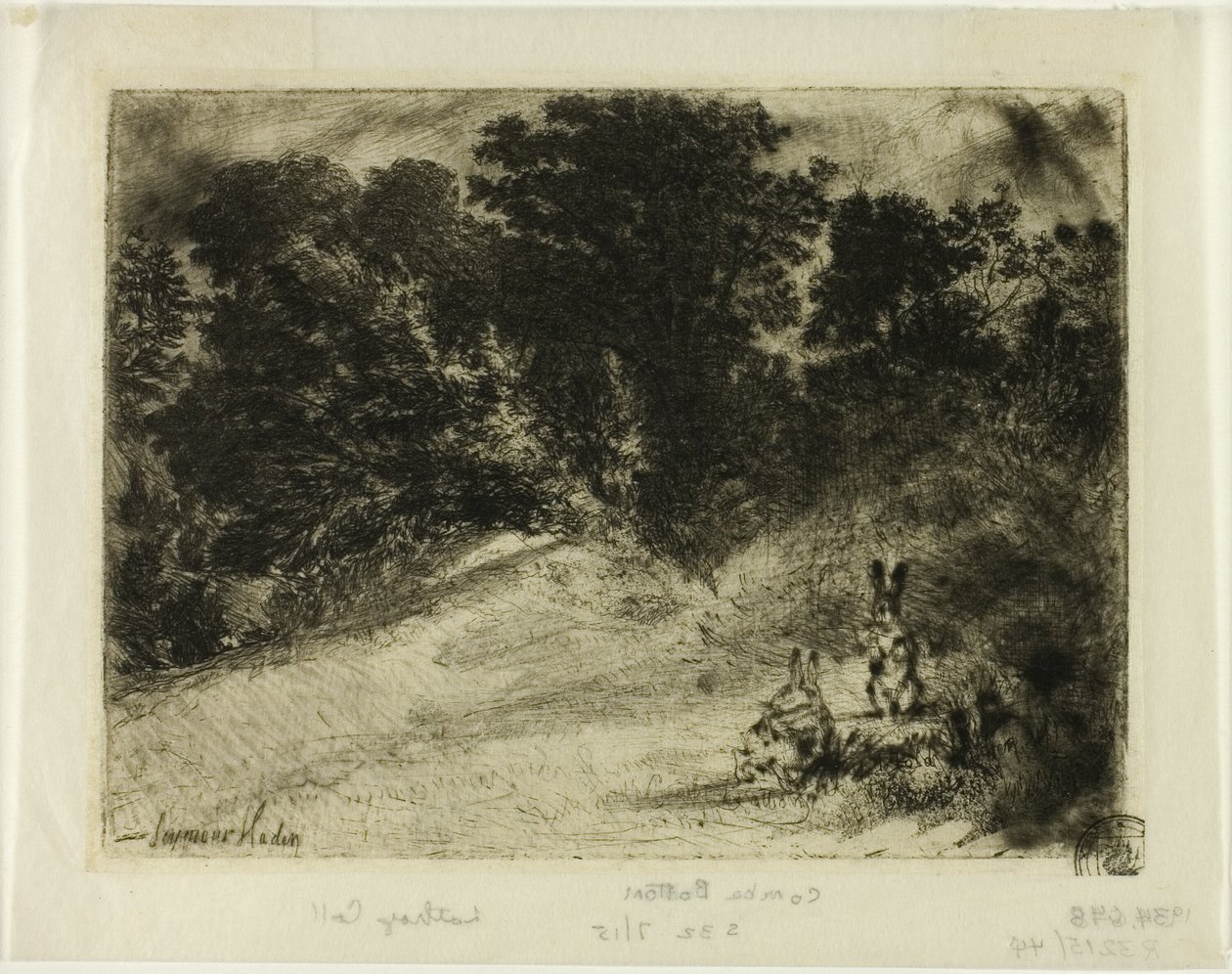 Kam bund af Francis Seymour Haden