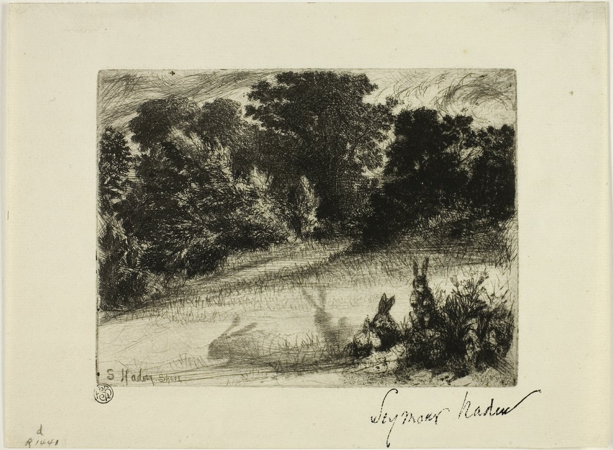 Kam bund af Francis Seymour Haden
