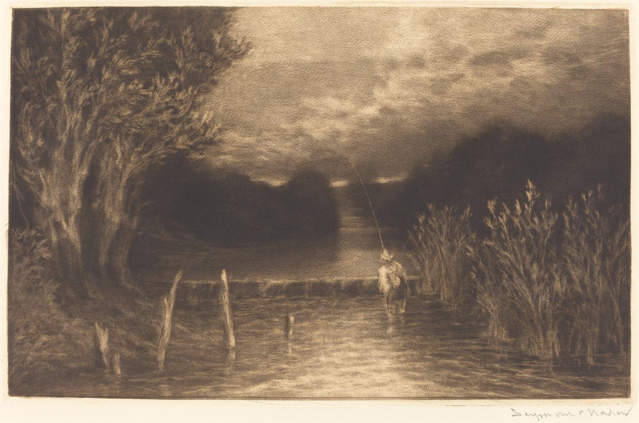 Harrfiskeri af Francis Seymour Haden
