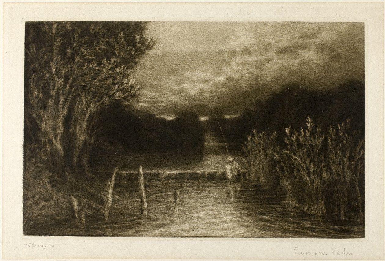 Harrfiskeri af Francis Seymour Haden