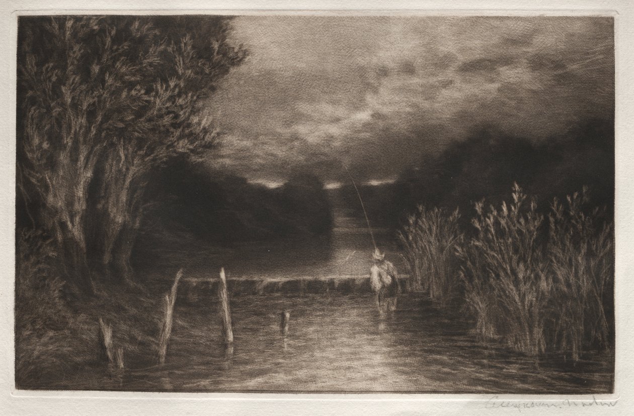 Harrfiskeri af Francis Seymour Haden