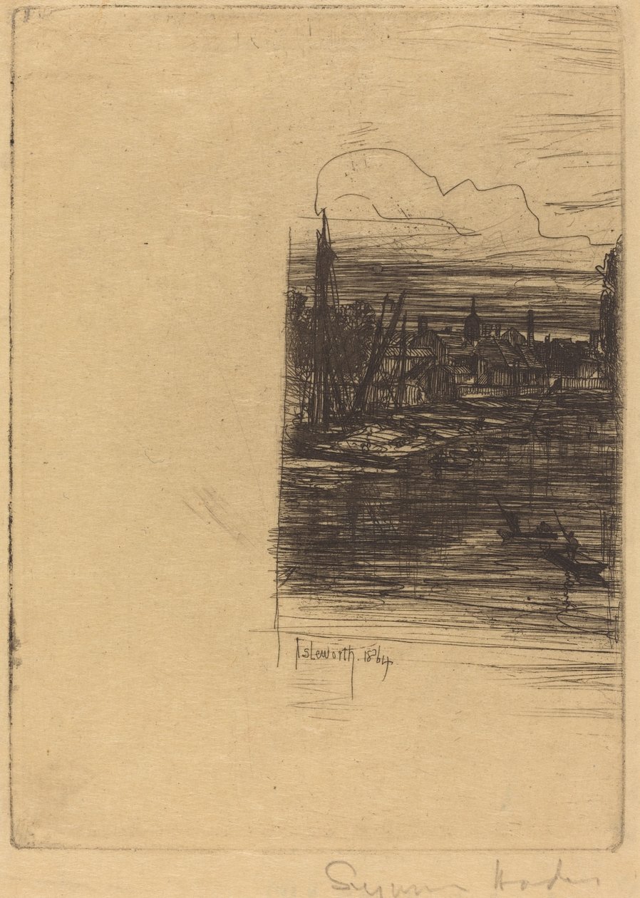 Isleworth af Francis Seymour Haden