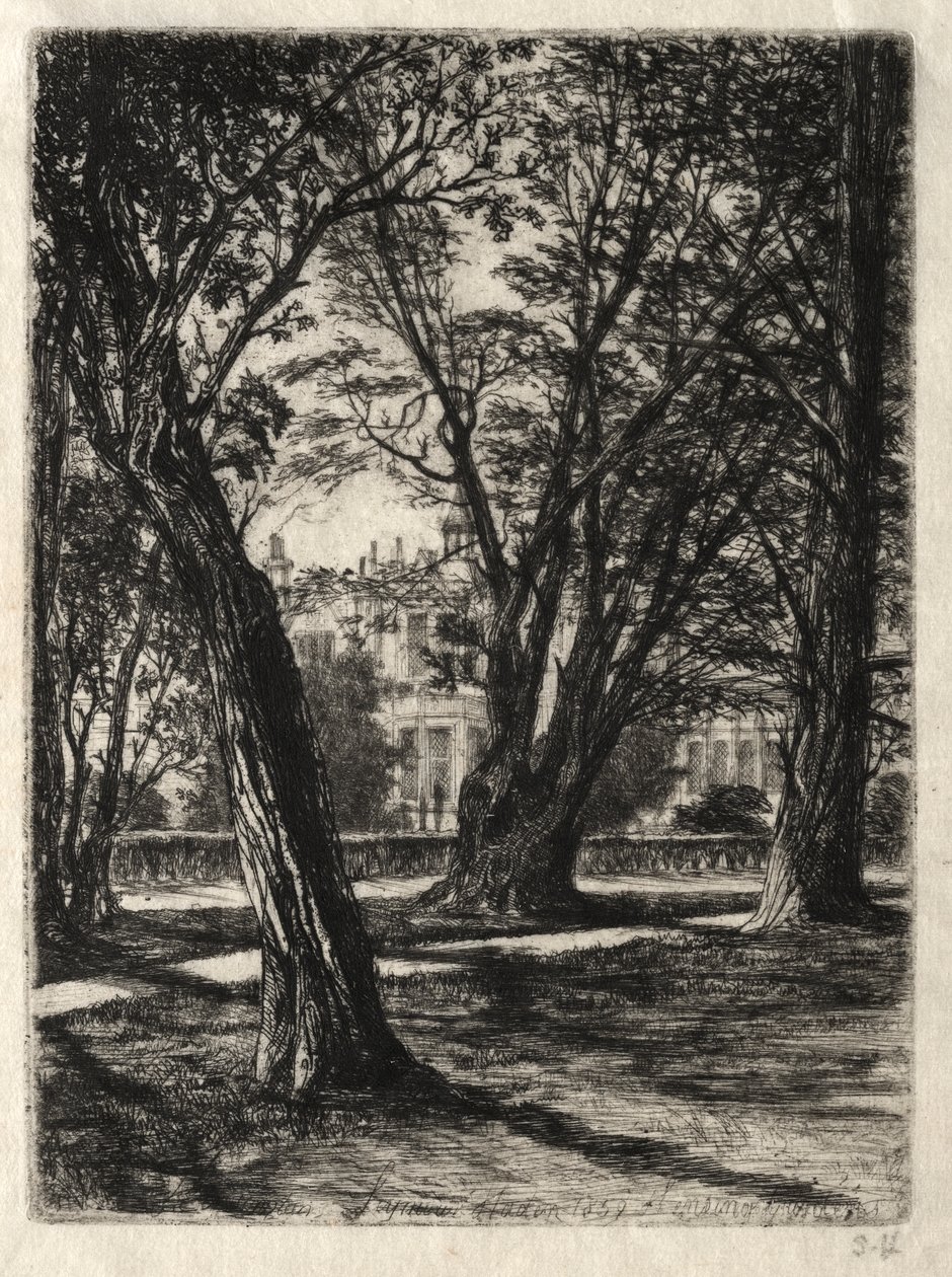 Kensington Gardens af Francis Seymour Haden
