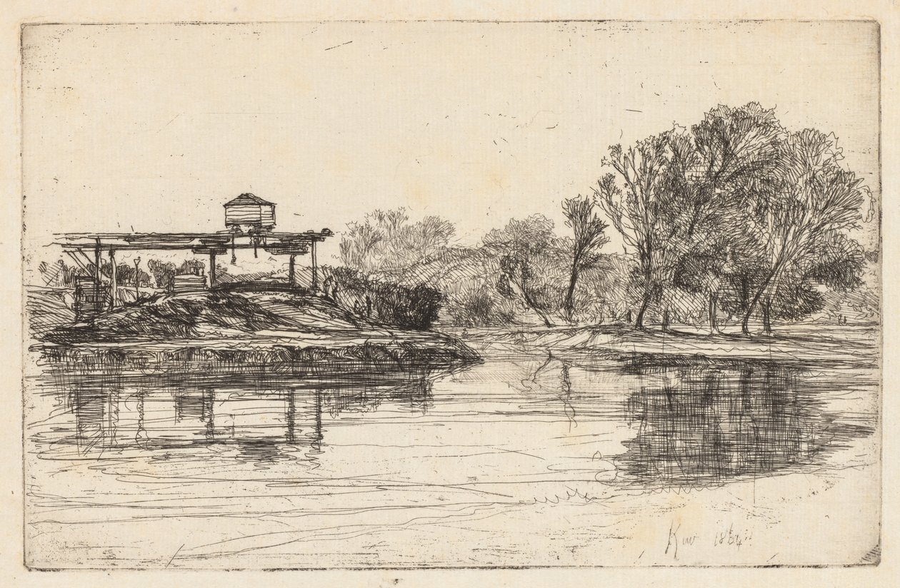 Kew af Francis Seymour Haden