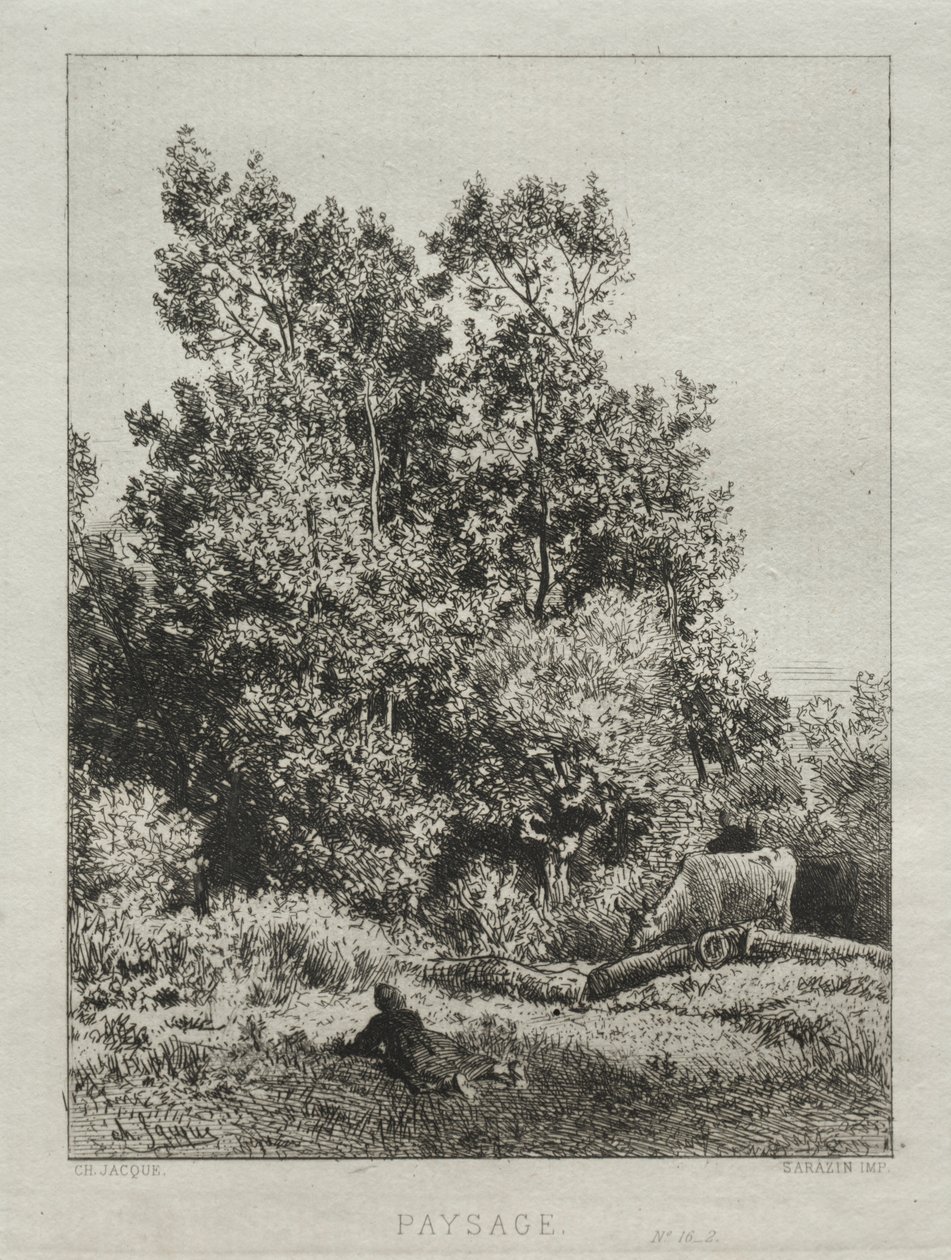 Landskab af Francis Seymour Haden