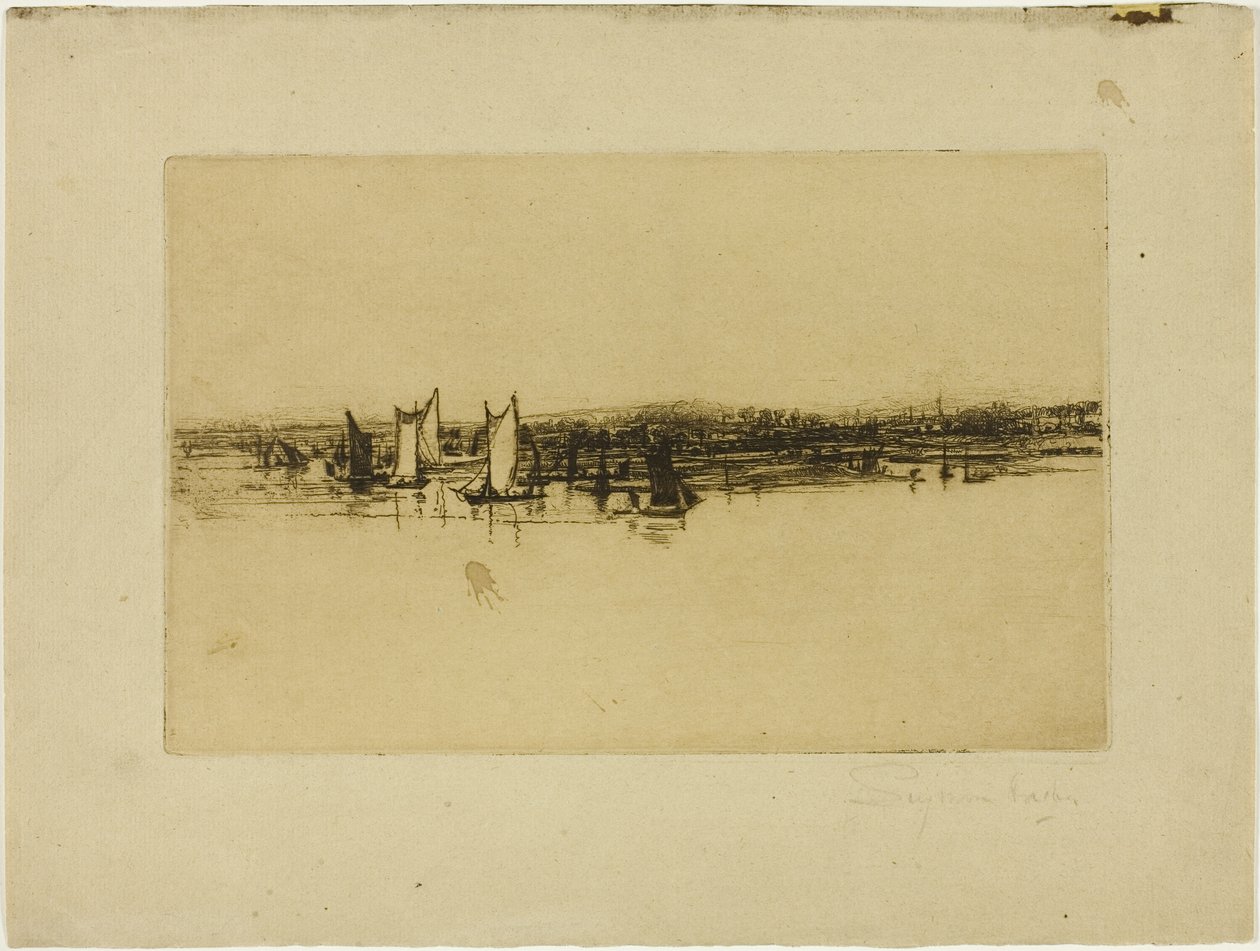 Overfor The Inn, Purfleet af Francis Seymour Haden