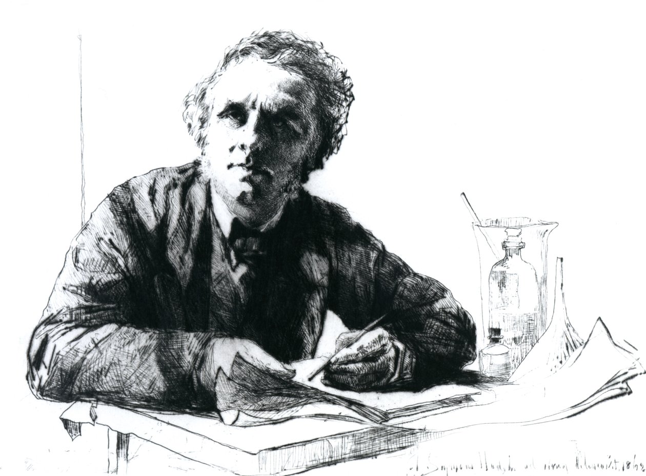 Selvportræt, 1862 af Francis Seymour Haden