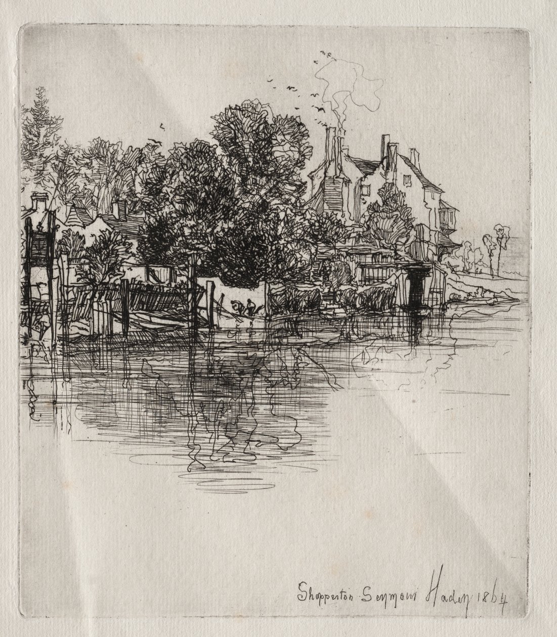 Shepperton af Francis Seymour Haden