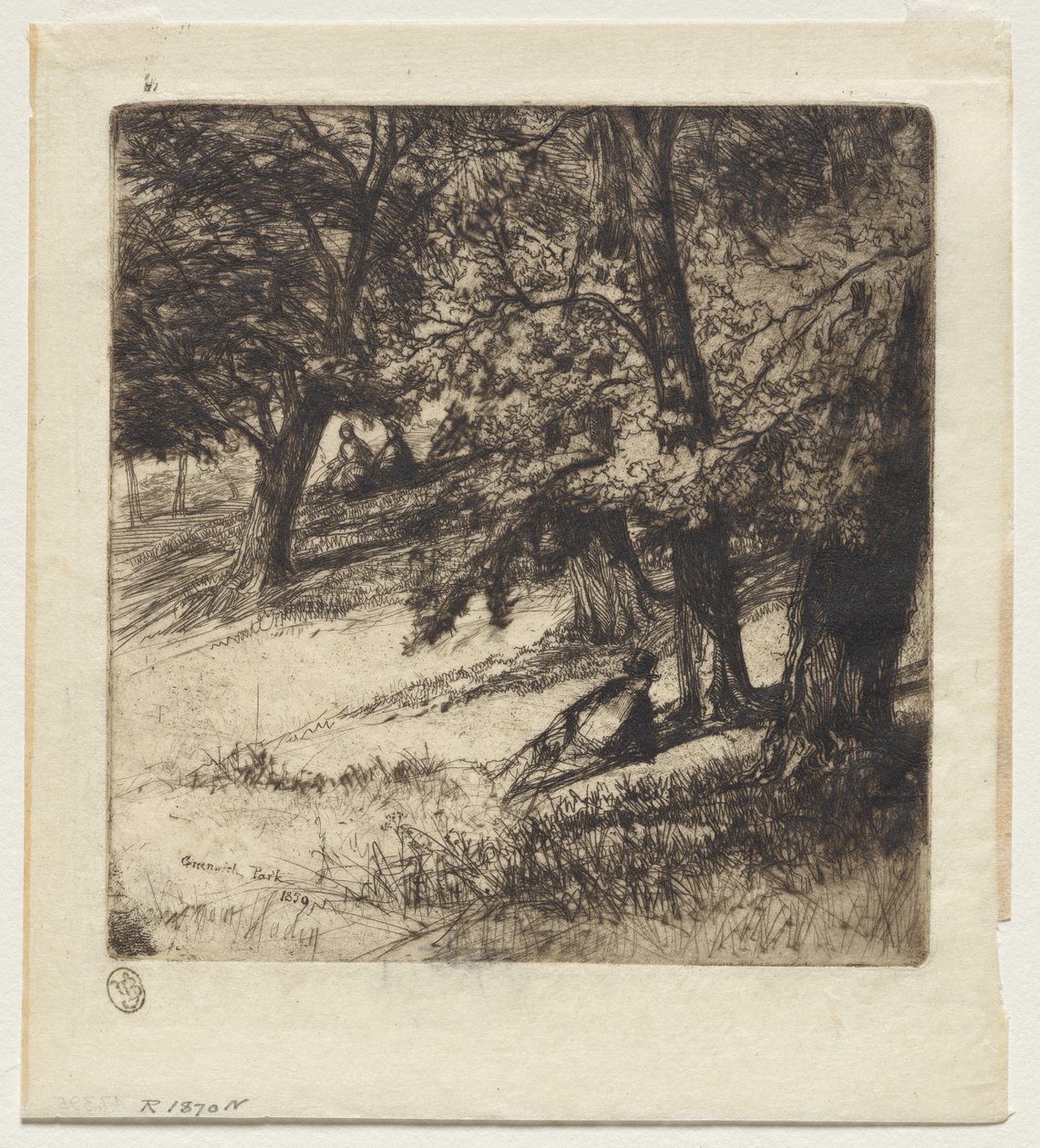 Under Taget af Francis Seymour Haden