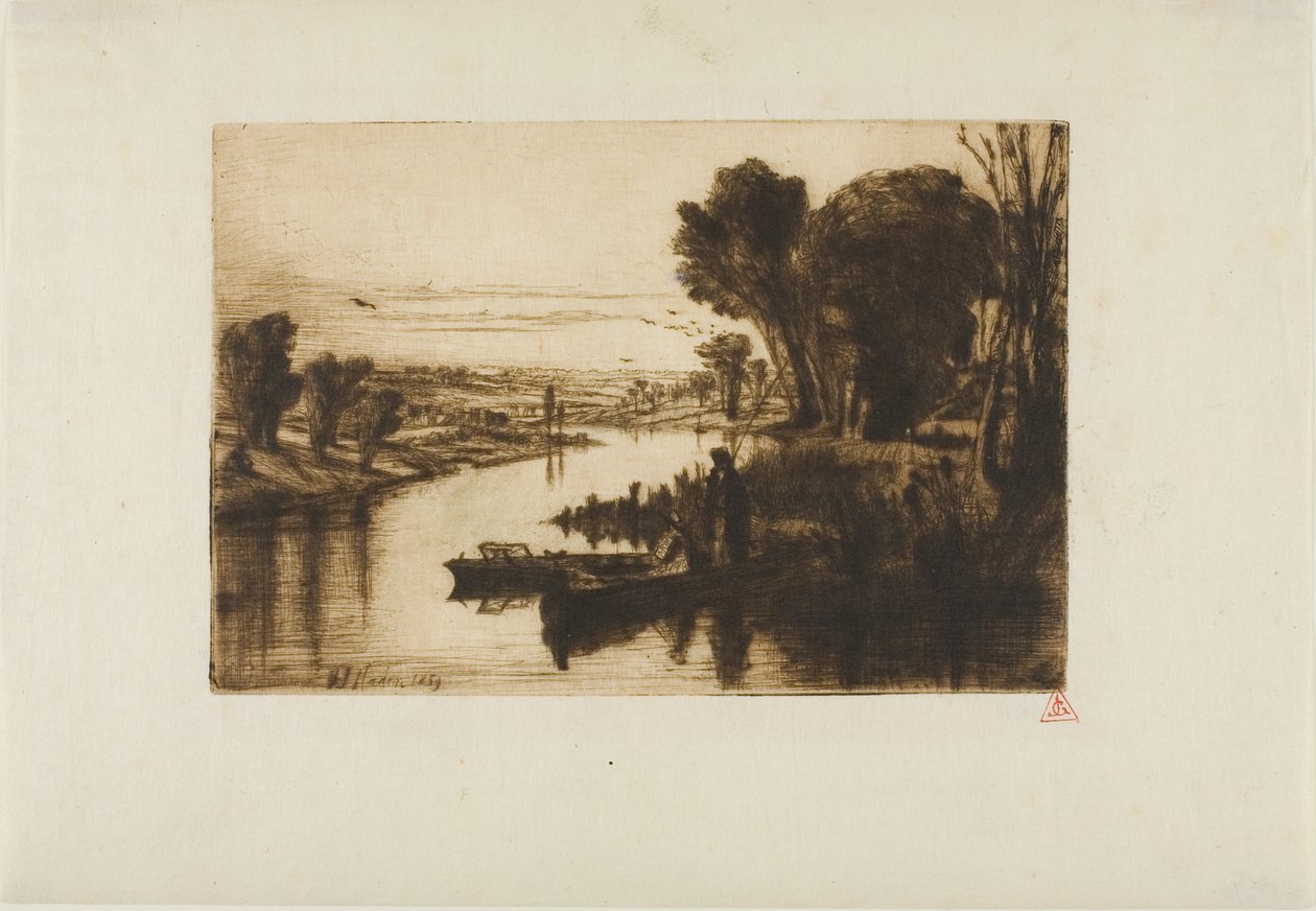 Thames Fishermen, nr. I af Francis Seymour Haden