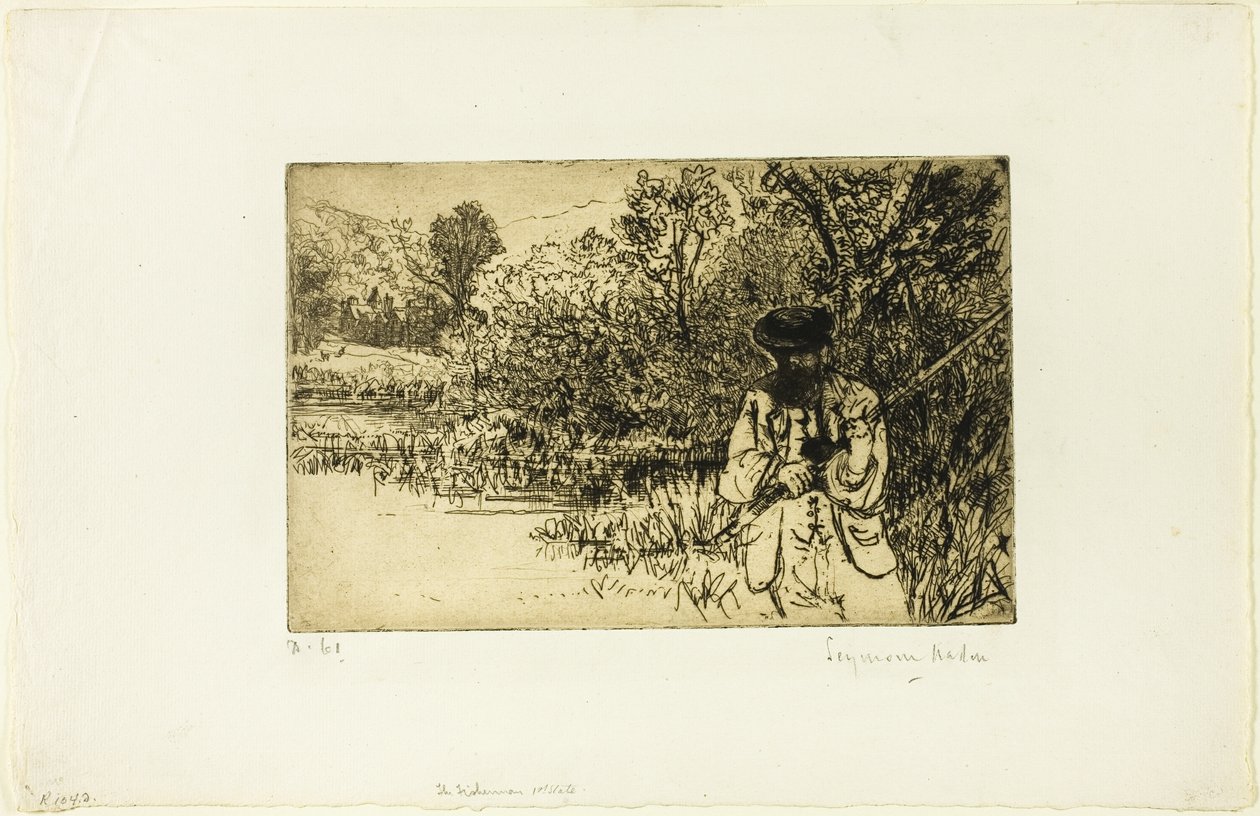 Fiskeren af Francis Seymour Haden