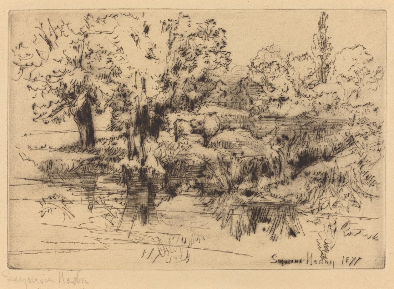 De tre køer af Francis Seymour Haden