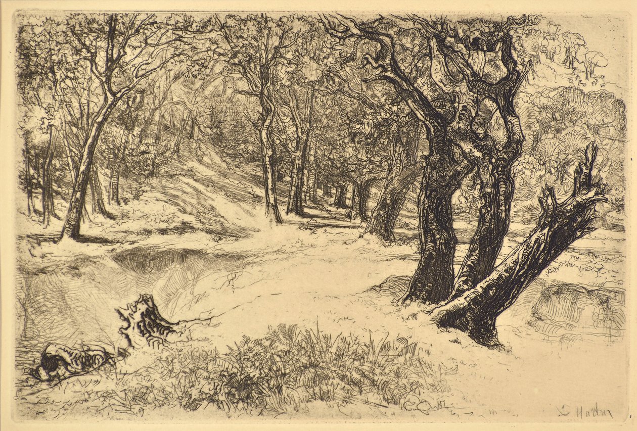 De tre søstre af Francis Seymour Haden