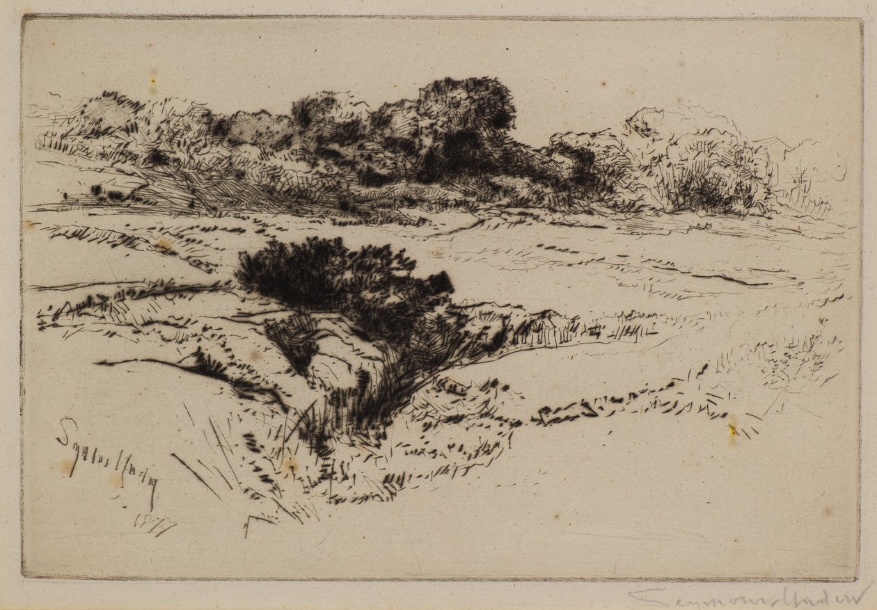 Windmill Hill No.2 af Francis Seymour Haden