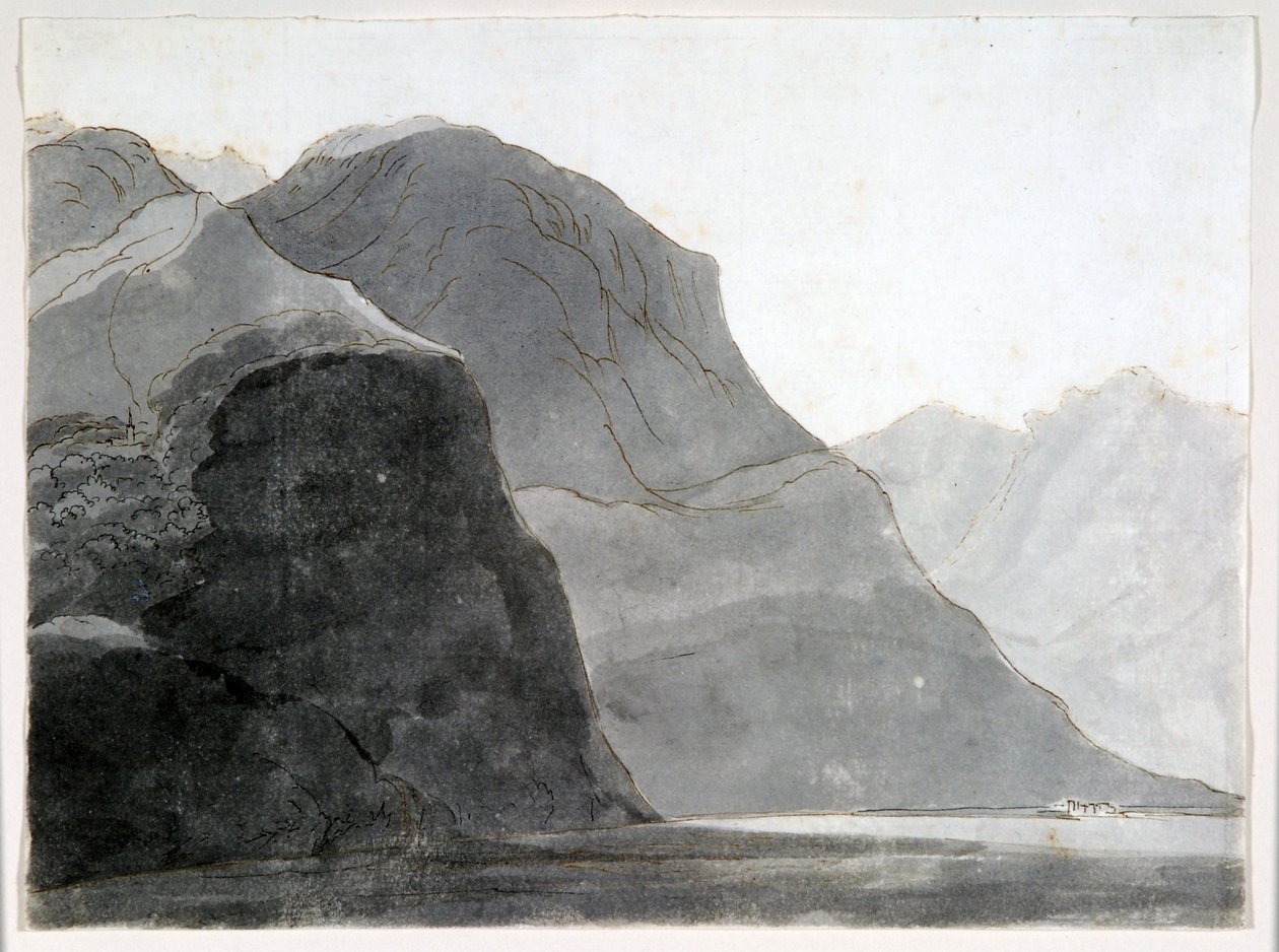 Comosøen af Francis Towne