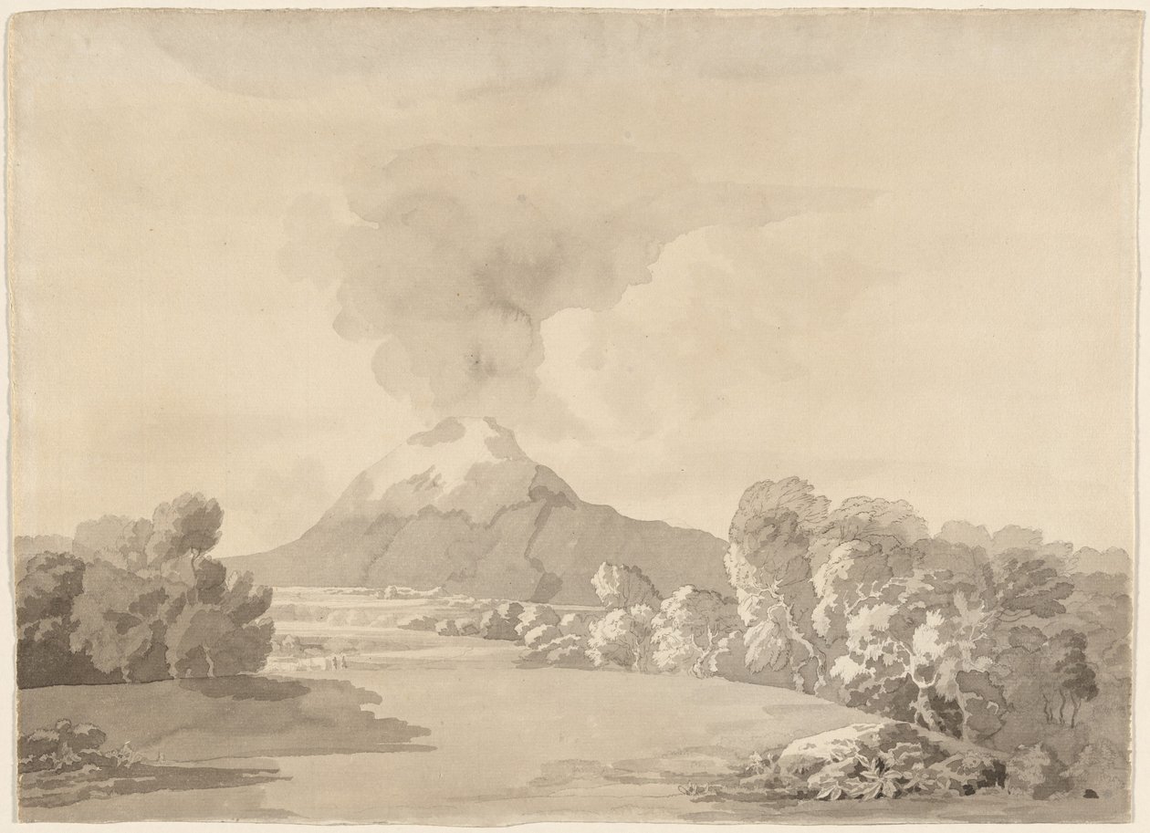 The Wrekin, Shropshire af Francis Towne