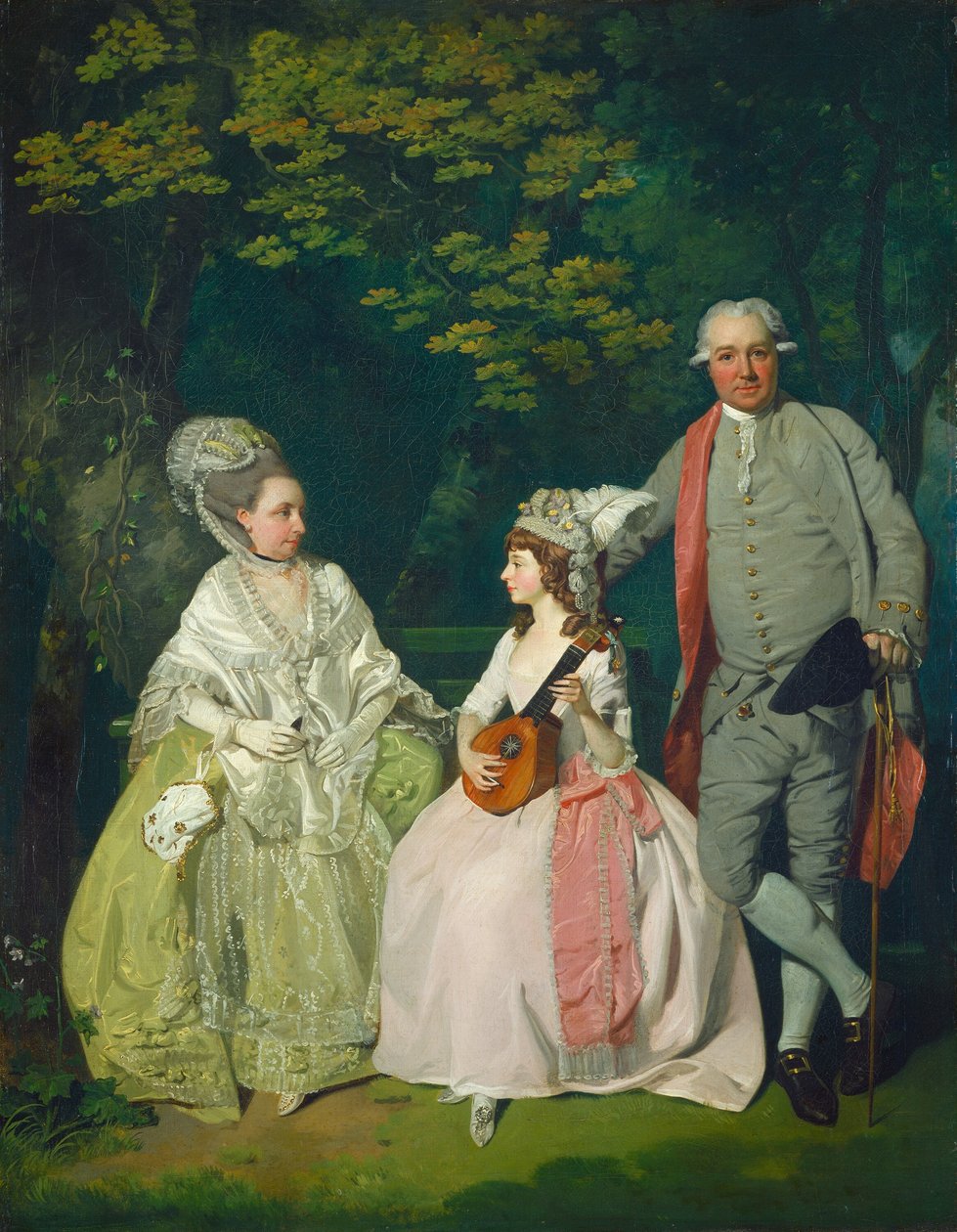 Familiegruppe, ca. 17751780. af Francis Wheatley