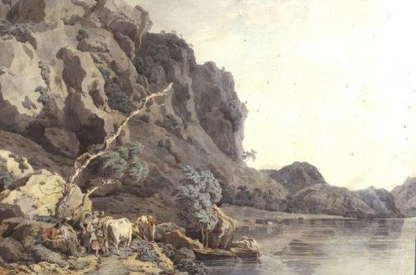 Lake Windermere af Francis Wheatley