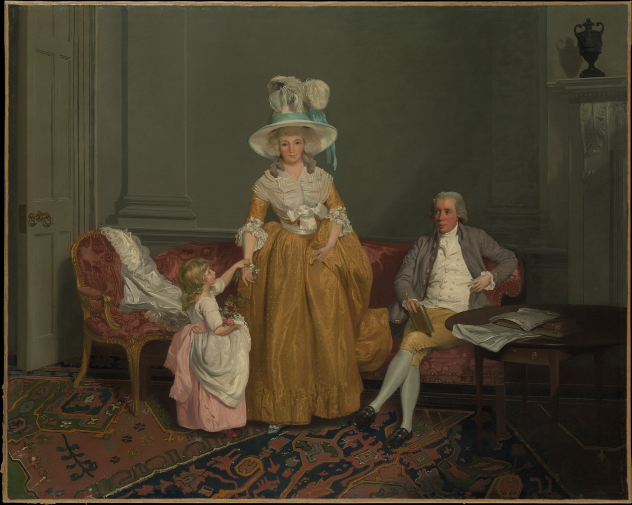 Familien Saithwaite af Francis Wheatley