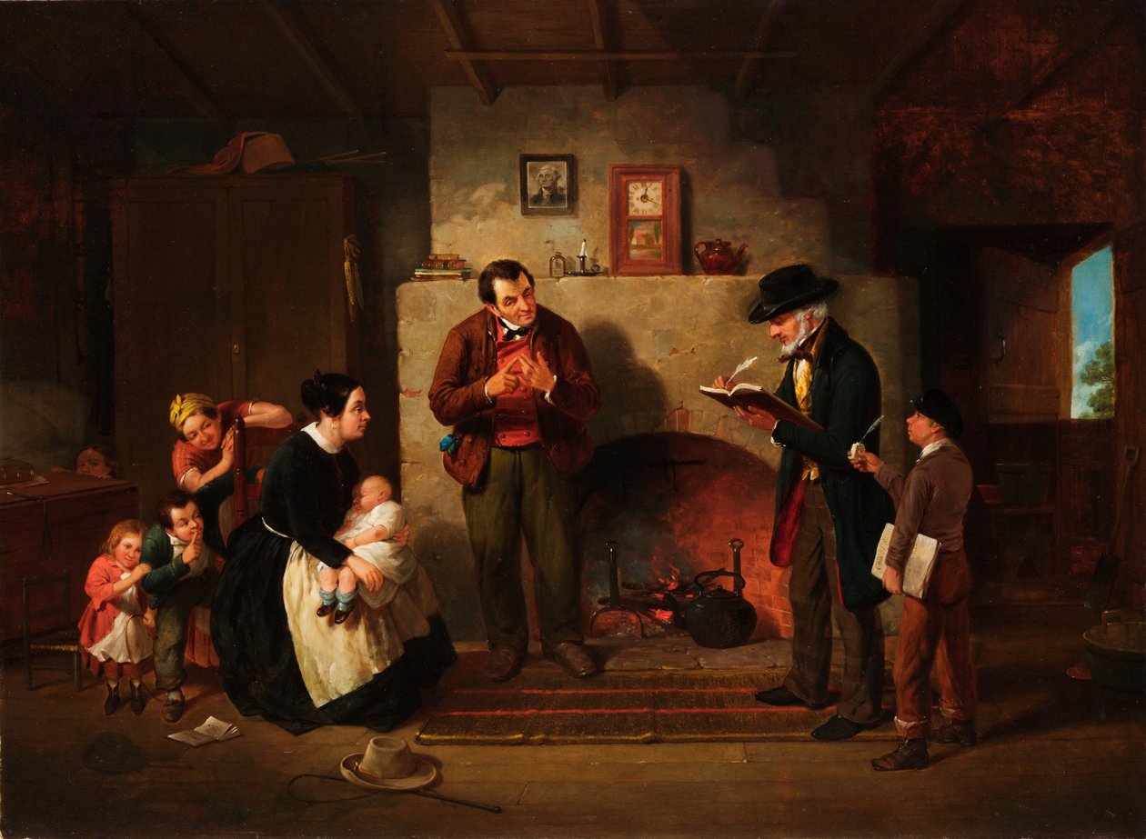 At tage folketællingen af Francis William Edmonds
