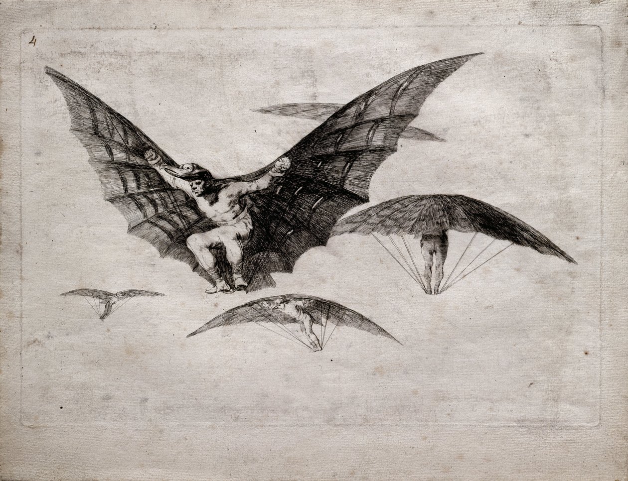 Flyvende tilstand af Francisco de Goya