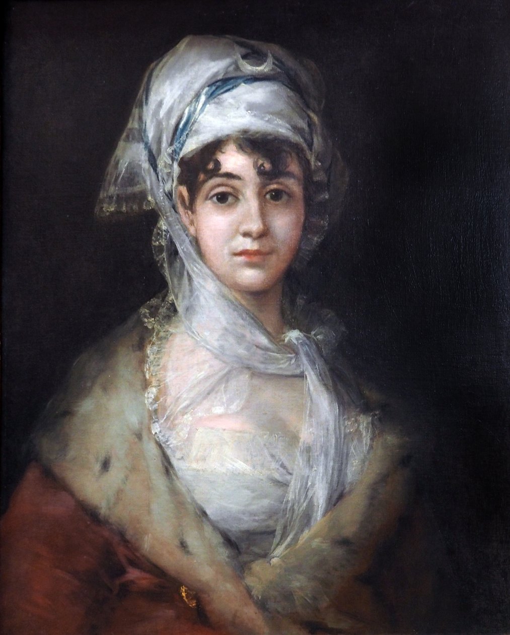 Antonia-Zarate Petersborg Eremitage af Francisco de Goya