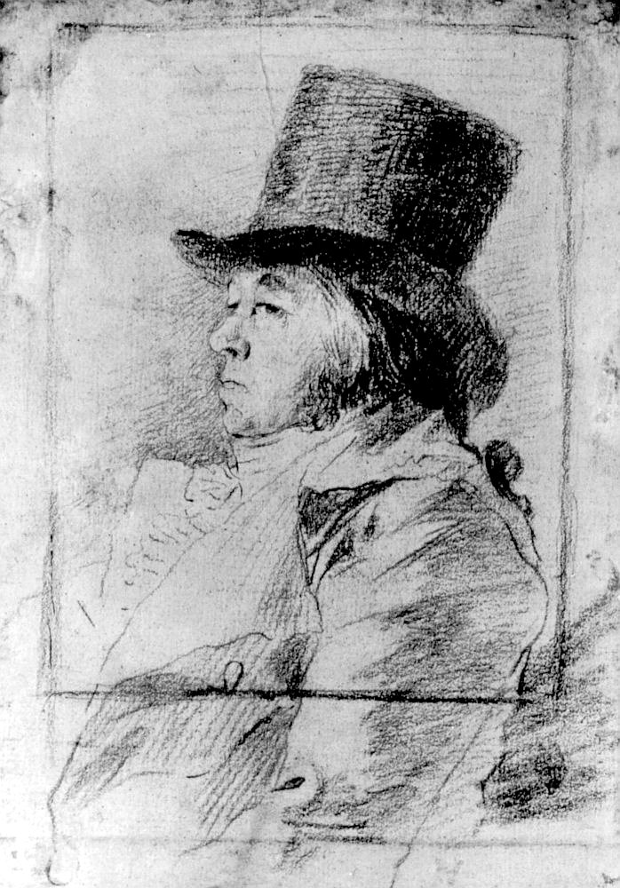 Selvportræt af Francisco de Goya