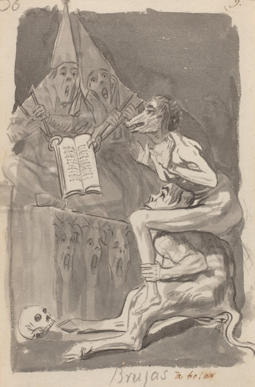 Brugge til at flyve af Francisco de Goya