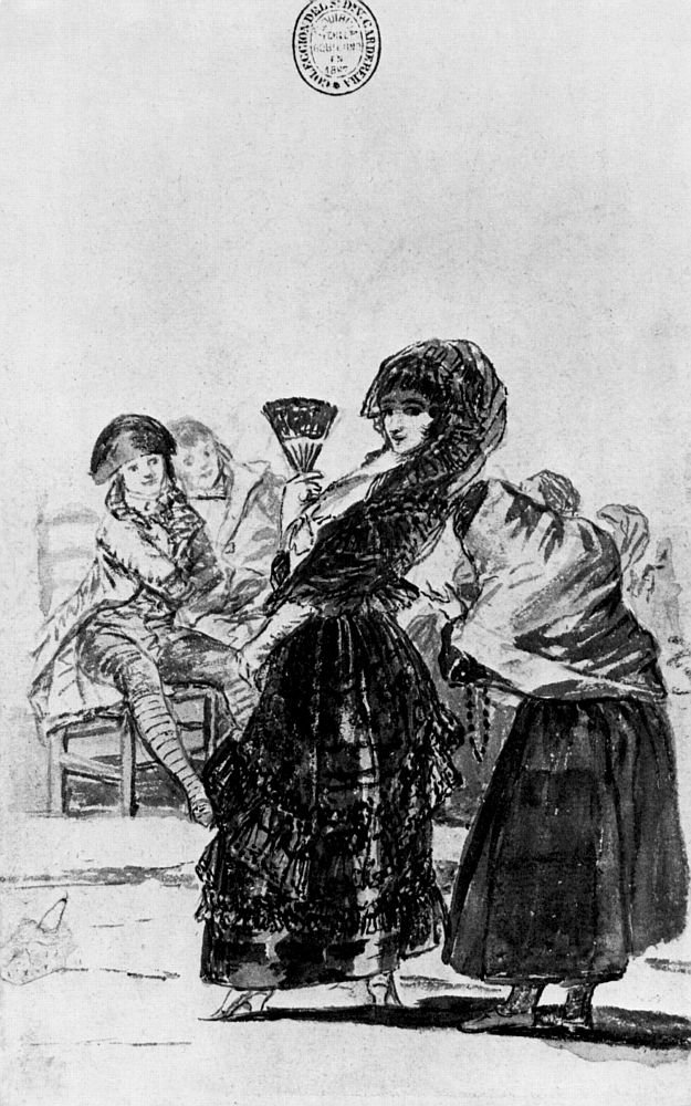 Han tegnede af Francisco de Goya