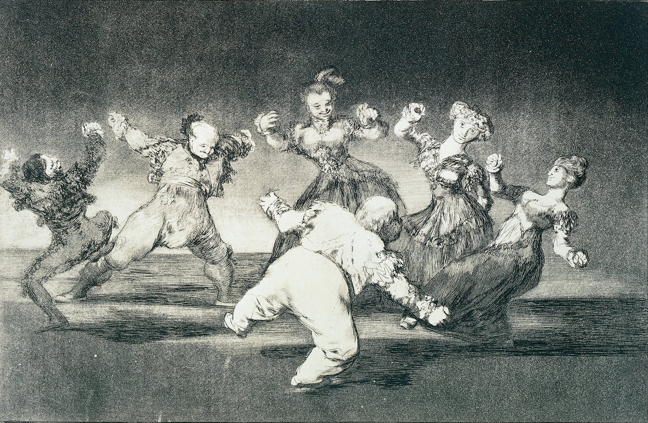 Disparate Alegre (Merry Folly) af Francisco de Goya