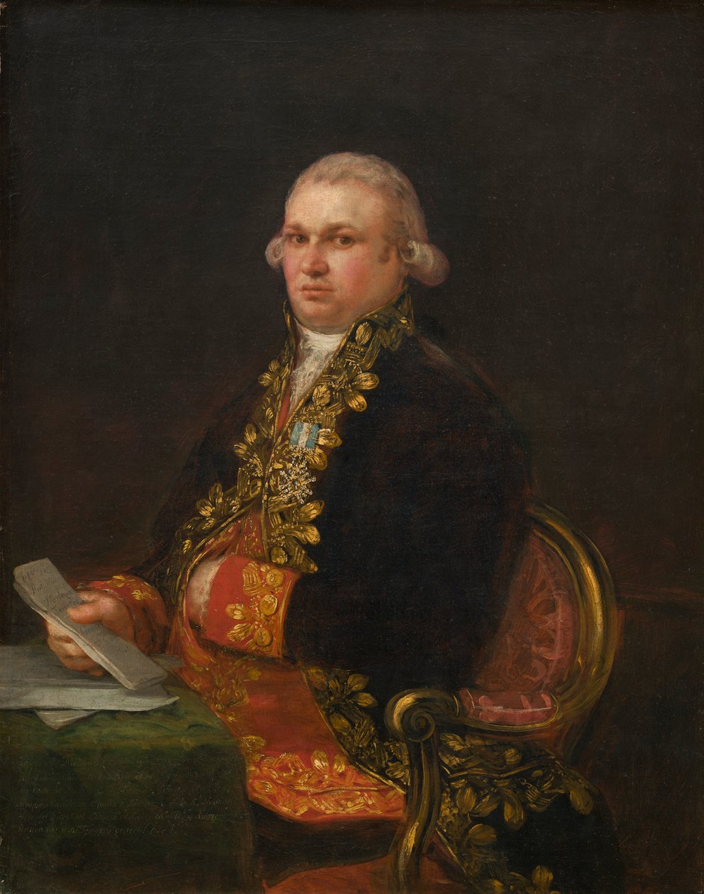 Don Antonio Noriega af Francisco de Goya
