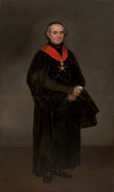 Don Juan Antonio Llorente af Francisco de Goya