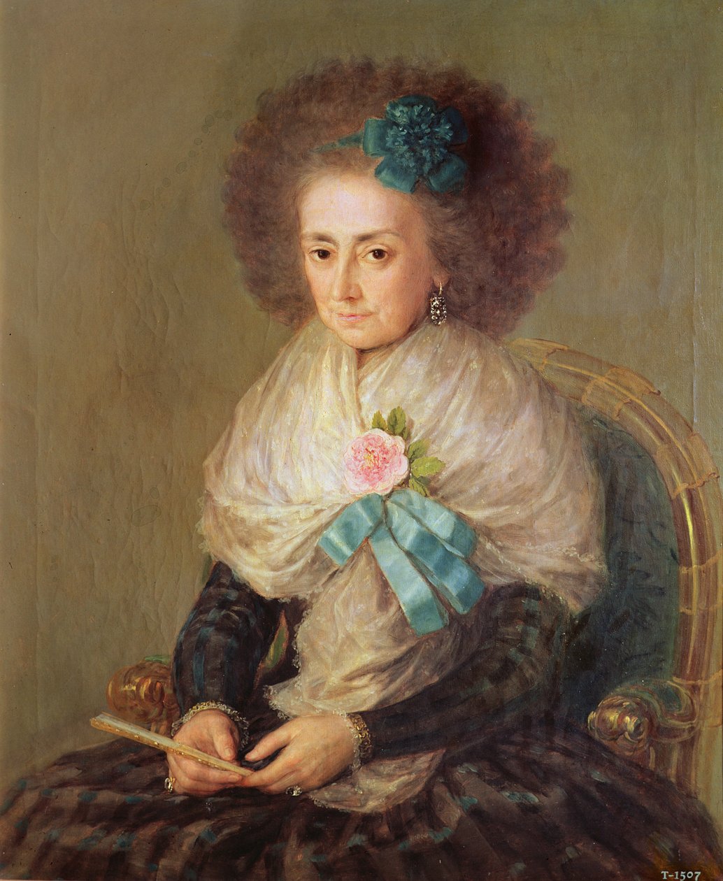 Dona Maria Antonia Gonzaga (1735-1801) Marquise af Villafranca af Francisco de Goya