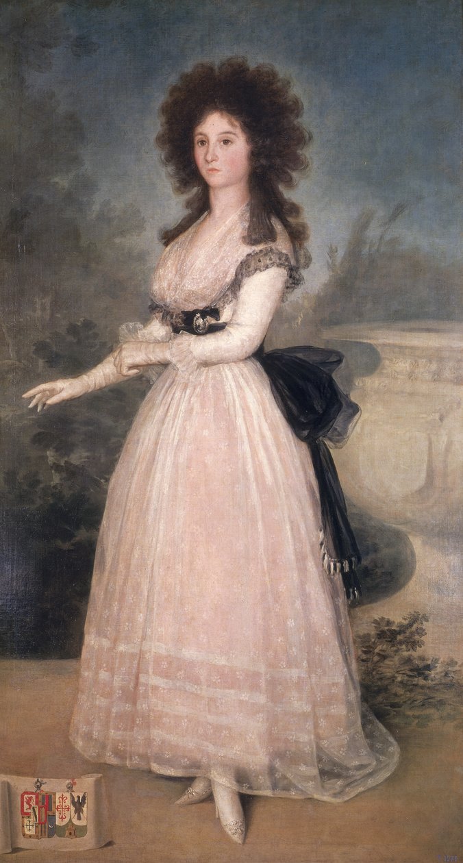 Dona Tadea Arias de Enriquez, 1793-94 af Francisco de Goya