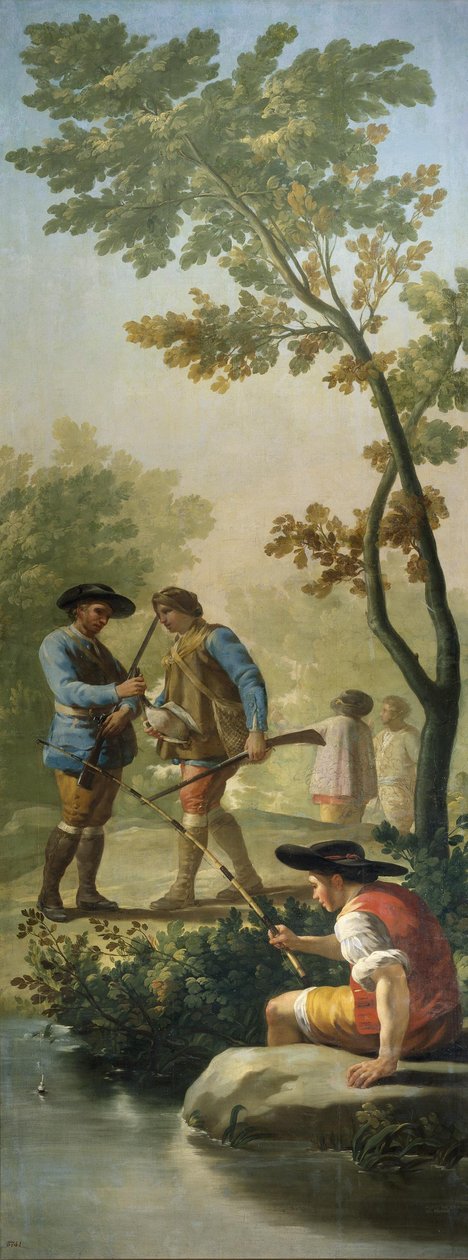 Lystfiskeren af Francisco de Goya