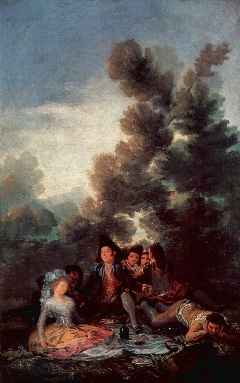 Design til gobelin af Francisco de Goya