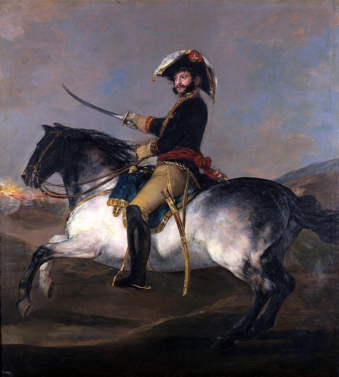 General José de Palafox på hesteryg af Francisco de Goya
