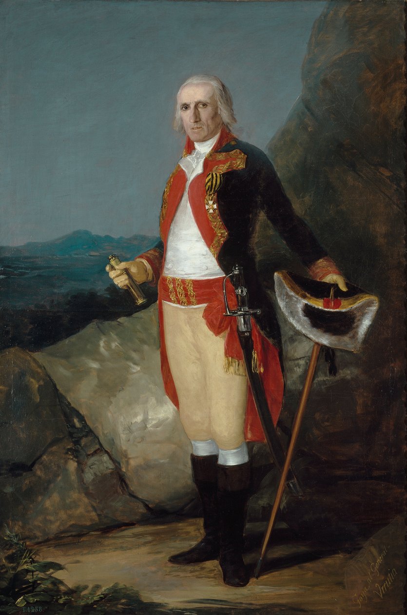 General José de Urrutia y de las Casas af Francisco de Goya