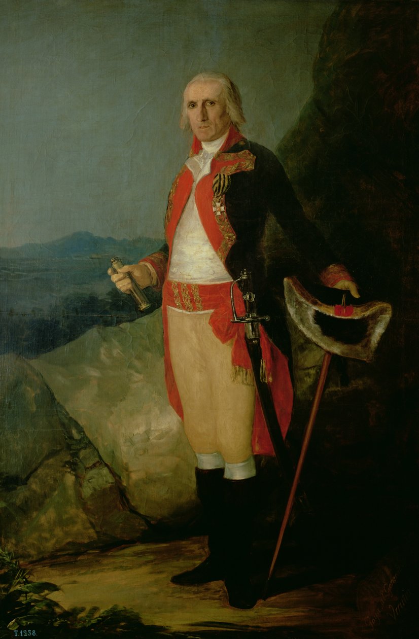 General Jose de Urrutia (1739-1803) 1798 af Francisco de Goya