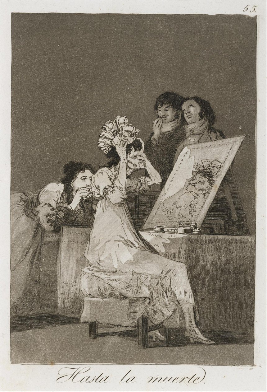 Indtil de døde af Francisco de Goya