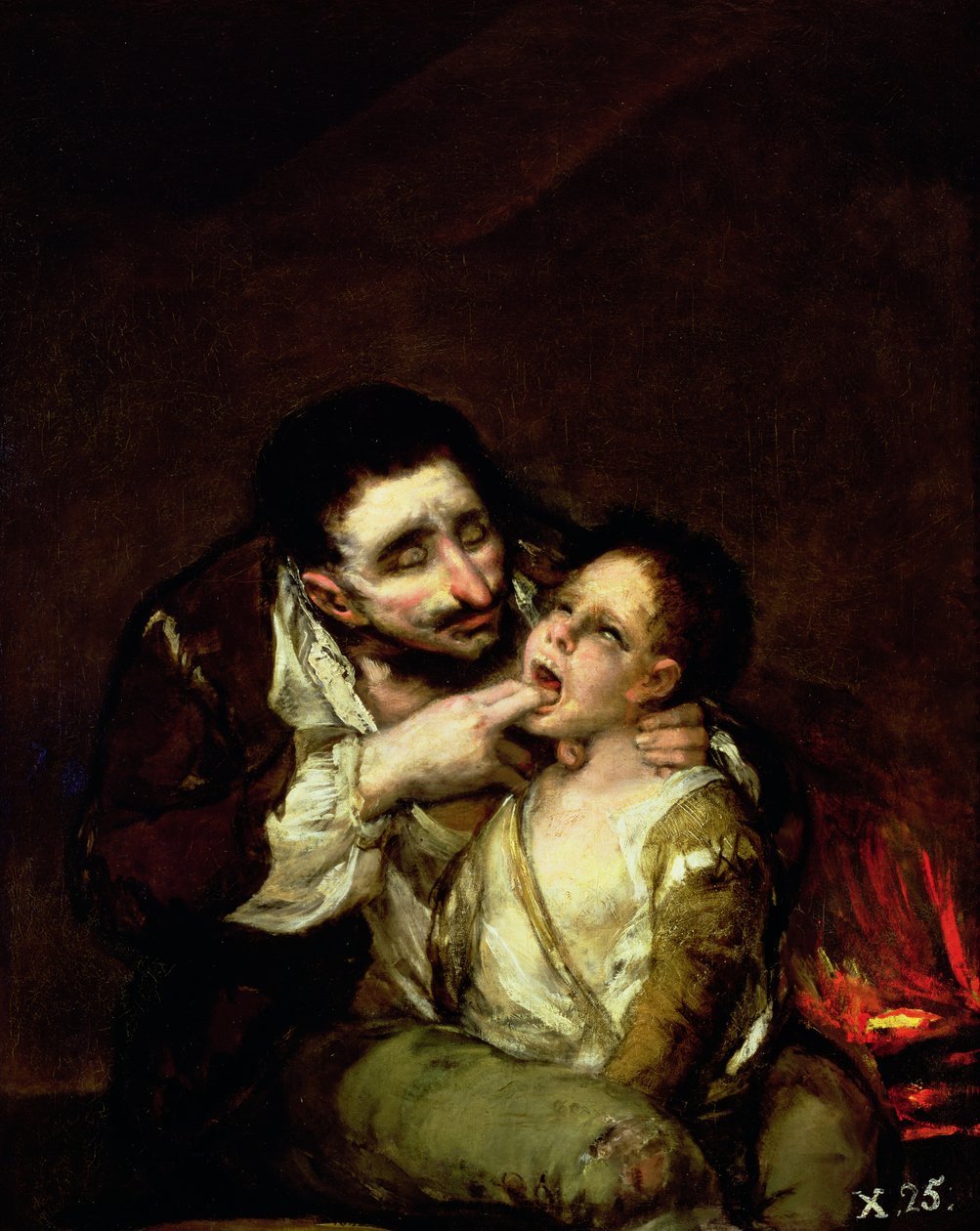 Lazarillo de Tormes, 1819 af Francisco de Goya