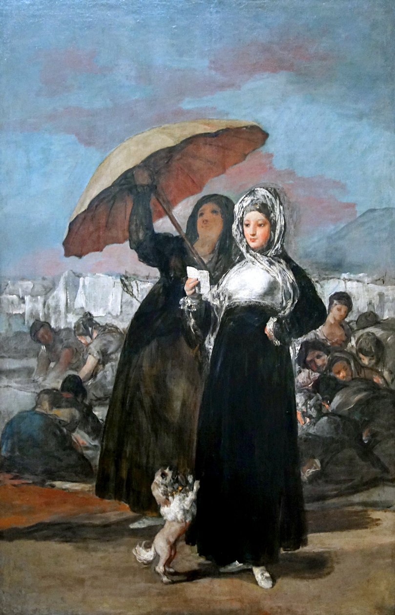 Unge mennesker af Francisco de Goya