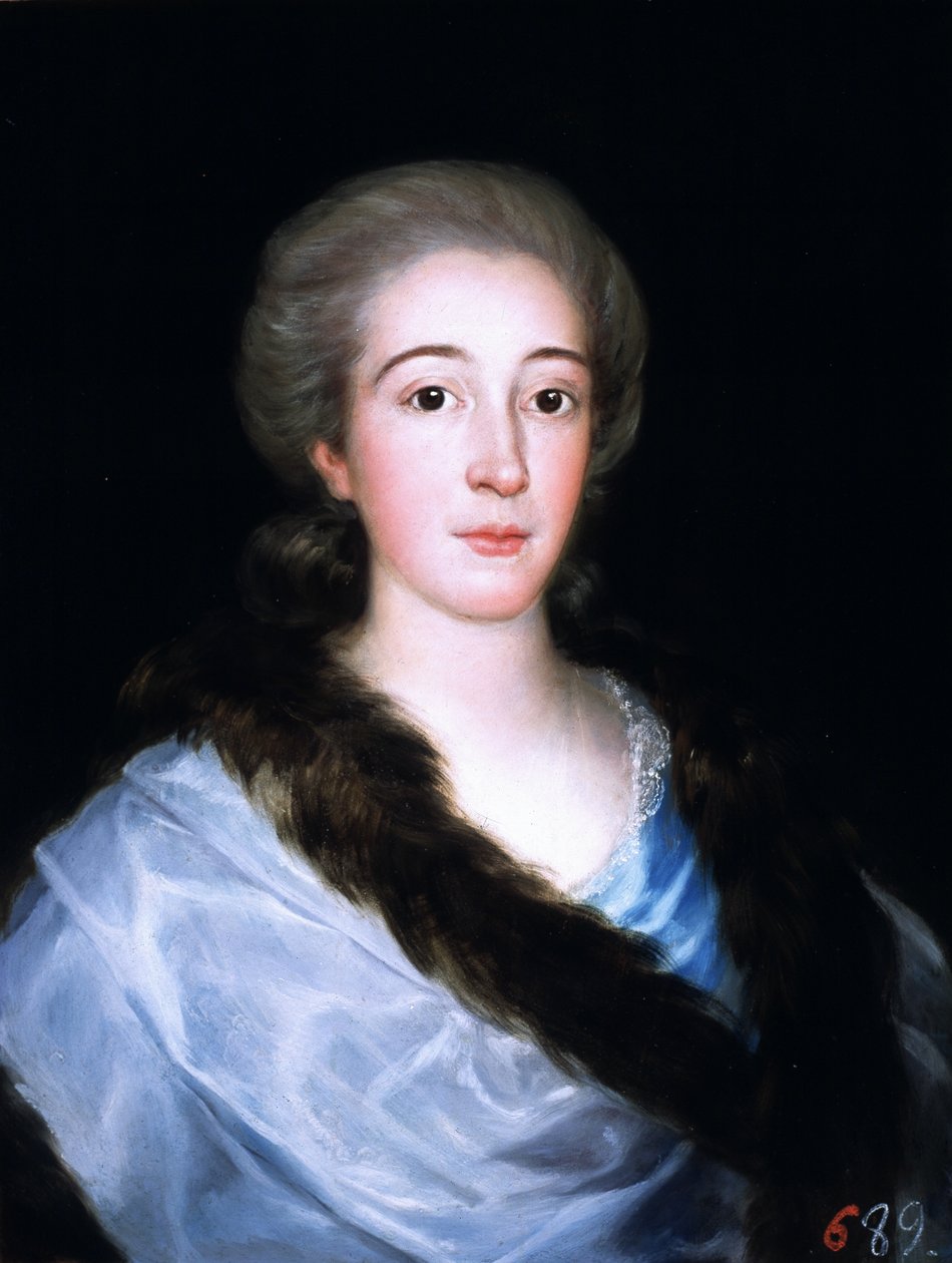 Portræt af Doña María Teresa de Vallabriga y Rozas af Francisco de Goya