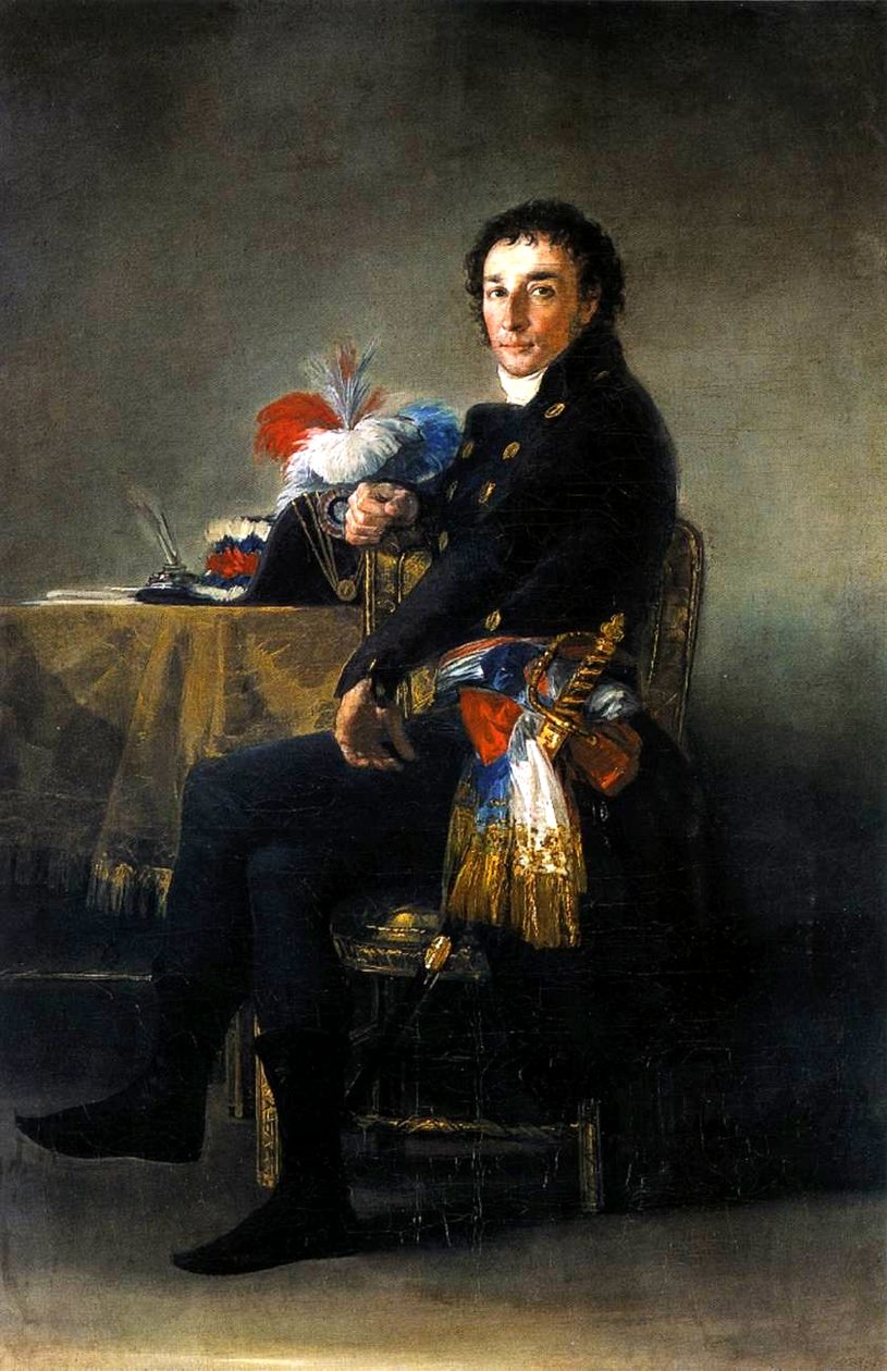 Portræt af Ferdinand Guillemardet af Francisco de Goya